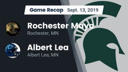 Recap: Rochester Mayo  vs. Albert Lea  2019