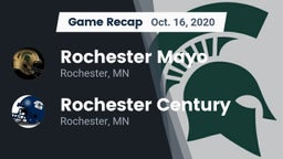 Recap: Rochester Mayo  vs. Rochester Century  2020