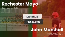 Matchup: Mayo vs. John Marshall  2020