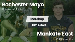 Matchup: Mayo vs. Mankato East  2020