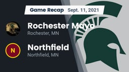 Recap: Rochester Mayo  vs. Northfield  2021