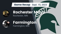 Recap: Rochester Mayo  vs. Farmington  2023
