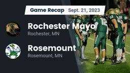 Recap: Rochester Mayo  vs. Rosemount  2023