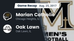 Recap: Marian Catholic  vs. Oak Lawn  2017