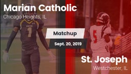 Matchup: Marian Catholic vs. St. Joseph  2019