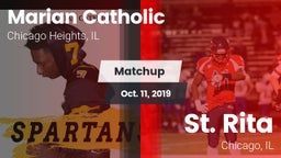 Matchup: Marian Catholic vs. St. Rita  2019