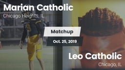 Matchup: Marian Catholic vs. Leo Catholic  2019