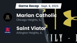 Recap: Marian Catholic  vs. Saint Viator  2023