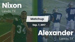 Matchup: Nixon  vs. Alexander  2017