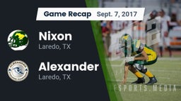 Recap: Nixon  vs. Alexander  2017