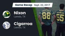 Recap: Nixon  vs. Cigarroa  2017