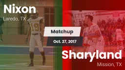 Matchup: Nixon  vs. Sharyland  2017