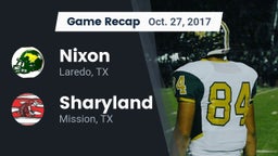 Recap: Nixon  vs. Sharyland  2017