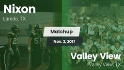 Matchup: Nixon  vs. Valley View  2017
