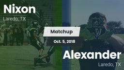 Matchup: Nixon  vs. Alexander  2018