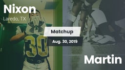 Matchup: Nixon  vs. Martin  2019