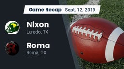 Recap: Nixon  vs. Roma  2019