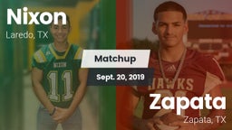 Matchup: Nixon  vs. Zapata  2019