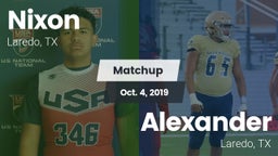 Matchup: Nixon  vs. Alexander  2019