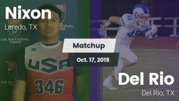 Matchup: Nixon  vs. Del Rio  2019