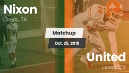 Matchup: Nixon  vs. United  2019