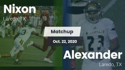 Matchup: Nixon  vs. Alexander  2020