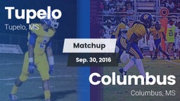 Matchup: Tupelo  vs. Columbus  2016