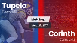 Matchup: Tupelo  vs. Corinth  2017