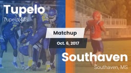 Matchup: Tupelo  vs. Southaven  2017