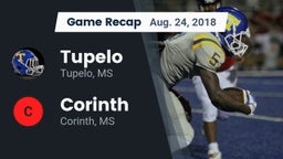 Recap: Tupelo  vs. Corinth  2018