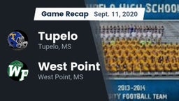 Recap: Tupelo  vs. West Point  2020