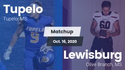 Matchup: Tupelo  vs. Lewisburg  2020