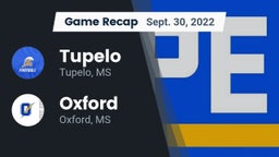 Recap: Tupelo  vs. Oxford  2022
