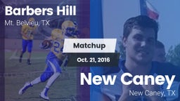Matchup: Barbers Hill High vs. New Caney  2016