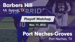 Matchup: Barbers Hill High vs. Port Neches-Groves  2016