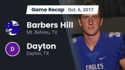 Recap: Barbers Hill  vs. Dayton  2017