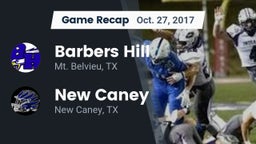 Recap: Barbers Hill  vs. New Caney  2017