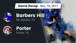Recap: Barbers Hill  vs. Porter  2017