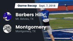 Recap: Barbers Hill  vs. Montgomery  2018