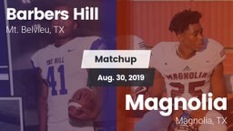 Matchup: Barbers Hill High vs. Magnolia  2019