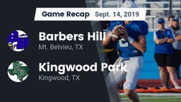Recap: Barbers Hill  vs. Kingwood Park  2019