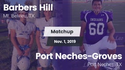 Matchup: Barbers Hill High vs. Port Neches-Groves  2019