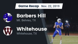 Recap: Barbers Hill  vs. Whitehouse  2019