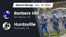 Recap: Barbers Hill  vs. Huntsville  2020
