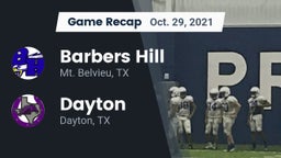 Recap: Barbers Hill  vs. Dayton  2021