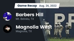 Recap: Barbers Hill  vs. Magnolia West  2022