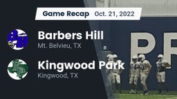 Recap: Barbers Hill  vs. Kingwood Park  2022
