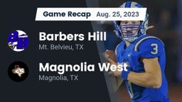Recap: Barbers Hill  vs. Magnolia West  2023