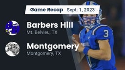 Recap: Barbers Hill  vs. Montgomery  2023