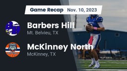 Recap: Barbers Hill  vs. McKinney North  2023